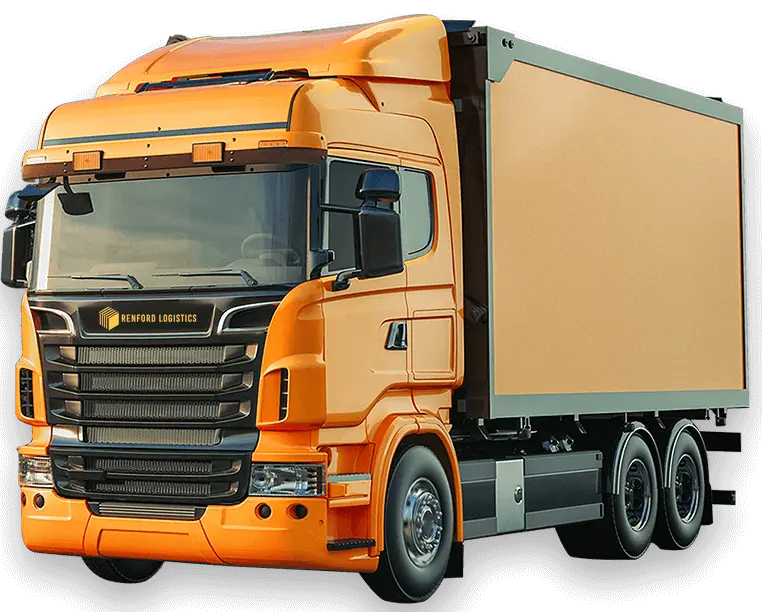 Renford Logistics delivery truck for furniture transportation across Singapore